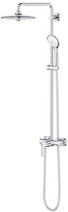 GROHE EUPHORIA SYSTEM 260 sprchový set s batériou, horná sprcha, ručná sprcha s 3 prúdmi, tyč, hadica, chróm