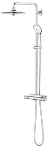 GROHE EUPHORIA SYSTEM 260 sprchový set s termostatickou batériou, horná sprcha, ručná sprcha s 3 prúdmi, tyč, hadica, chróm