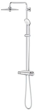 GROHE EUPHORIA SYSTEM 260 sprchový set s termostatickou batériou, horná sprcha, ručná sprcha s 3 prúdmi, tyč, hadica, chróm