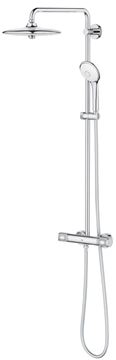 GROHE EUPHORIA SYSTEM 260 sprchový set s termostatickou batériou, horná sprcha, ručná sprcha s 3 prúdmi, tyč, hadica, chróm