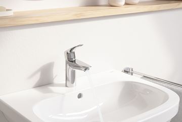 GROHE EUROSMART umývadlová stojanková batéria, s odtokovou súpravou, chróm 32926003 Obrázek - fotka