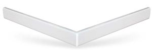 ROTH FLAT KVADRO 800 čelný panel 800mm, štvorec, krycí, akrylátový, biela
