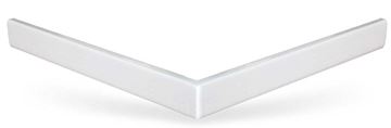 ROTH FLAT KVADRO 800 čelný panel 800mm, štvorec, krycí, akrylátový, biela