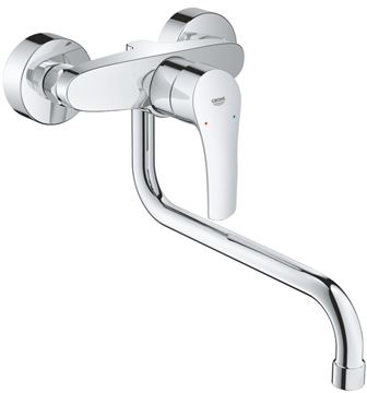 GROHE EUROSMART drezová nástenná batéria, chróm