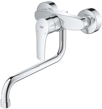 GROHE EUROSMART drezová nástenná batéria, chróm 32224003 Obrázek - fotka