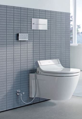 DURAVIT STARCK 2 závesné WC pre bidetové sedadlo SensoWash 2533590000 Obrázek - fotka