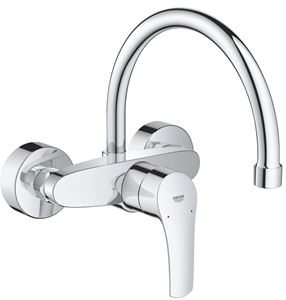 GROHE EUROSMART drezová nástenná batéria, chróm