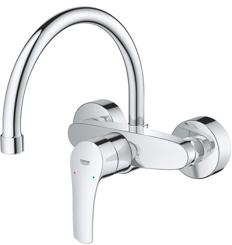 GROHE EUROSMART drezová nástenná batéria, chróm 32482003 Obrázek - fotka