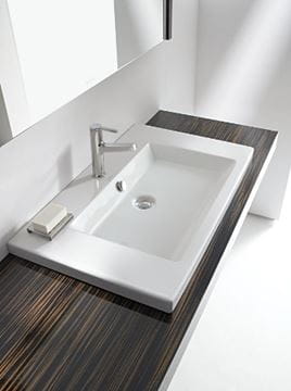 DURAVIT 2ND FLOOR umývadlo 60 cm, s otvorom pre batériu a prepadom 0347600000 Obrázek - fotka