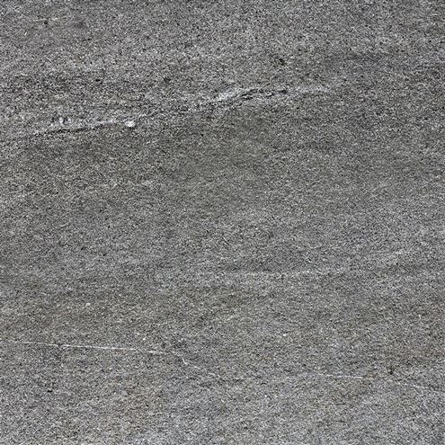 RAKO QUARZIT OUTDOOR dlažba 60x60x2 cm, mat reliéf, tmavo sivá, II. akosť DAR66738 II. Obrázek - Hlavní obrázek