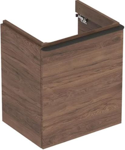 GEBERIT SMYLE SQUARE skrinka pod umývadlo 53,6x43,3x61,7 cm, 1 dvierka, pánty vpravo, orech hickory 500.365.JR.1 Obrázek - Hlavní obrázek