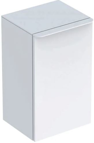 GEBERIT SMYLE SQUARE nízka skrinka 36x32, 6x60 cm, 1 dvierka, pánty vpravo, lesklá biela 500.359.00.1 Obrázek - Hlavní obrázek