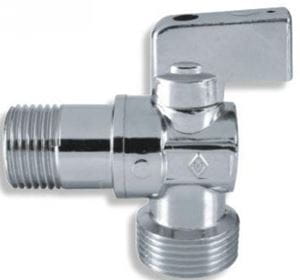 EASY práčkový ventil 1/2"x3/4", chróm