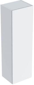 GEBERIT SMYLE SQUARE nízka skrinka 36x29, 9x118 cm, 1 dvierka, Push-open, lesklá biela