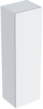 GEBERIT SMYLE SQUARE nízka skrinka 36x29, 9x118 cm, 1 dvierka, Push-open, lesklá biela