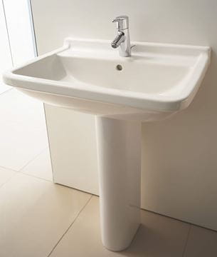 DURAVIT STARCK 3 umývadlo 50 cm, s otvorom pre batériu a prepadom 0300500000 Obrázek - fotka