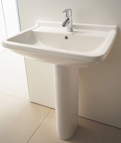DURAVIT STARCK 3 umývadlo 50 cm, s otvorom pre batériu a prepadom 0300500000 Obrázek - fotka