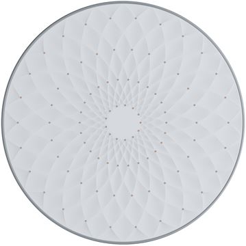 EASY horná sprcha pr. 228 mm, biela/chróm JA183 Obrázek - fotka