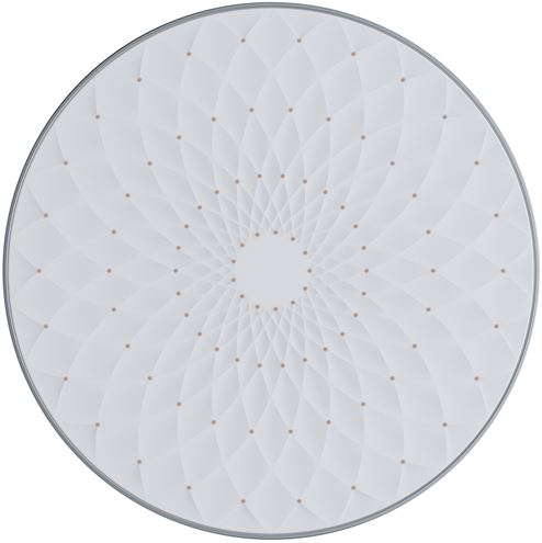 EASY horná sprcha pr. 228 mm, biela/chróm JA183 Obrázek - fotka