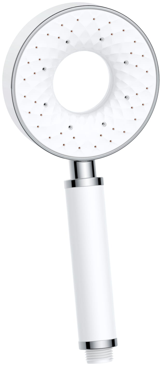 EASY ručná sprcha pr. 110 mm, 3 prúdy, biela/chróm