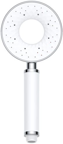EASY ručná sprcha pr. 110 mm, 3 prúdy, biela/chróm JA187 Obrázek - fotka