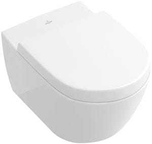 VILLEROY & BOCH VERITY DESIGN 2.0 závesné WC, DirectFlush splachovanie, CeramicPlus, alpská biela