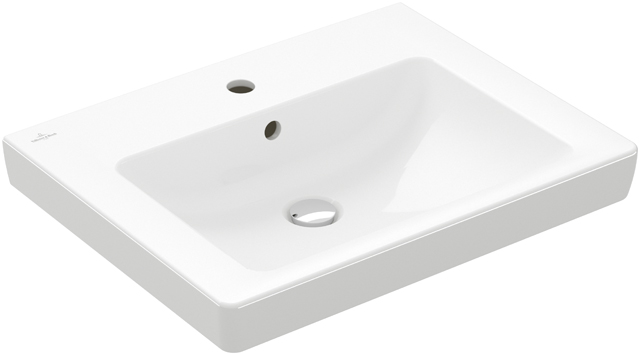 VILLEROY & BOCH VERITY DESIGN 2.0 umývadlo 60 cm, s otvorom pre batériu a prepadom, alpská biela 4A93F001 Obrázek - Hlavní obrázek