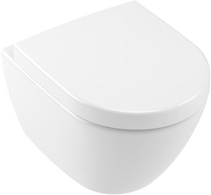 VILLEROY & BOCH VERITY DESIGN 2.0 závesné WC, compact, DirectFlush splachovanie, CeramicPlus, alpská biela