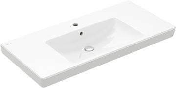 VILLEROY & BOCH VERITY DESIGN 2.0 umývadlo 100 cm, s otvorom pre batériu a prepadom, alpská biela