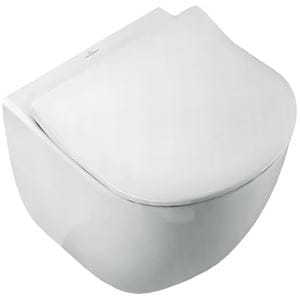 VILLEROY & BOCH VERITY DESIGN 2.0 závesné WC, so SoftClosing sedadlom, DirectFlush splachovanie, alpská biela