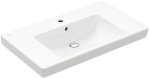 VILLEROY & BOCH VERITY DESIGN 2.0 umývadlo 80 cm, s otvorom pre batériu a prepadom, alpská biela
