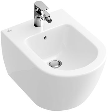 VILLEROY & BOCH VERITY DESIGN 2.0 závesný bidet, alpská biela