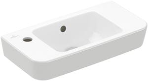 VILLEROY & BOCH VERITY DESIGN 2.0 umývadlo 50 cm, s otvorom pre batériu vľavo, s prepadom