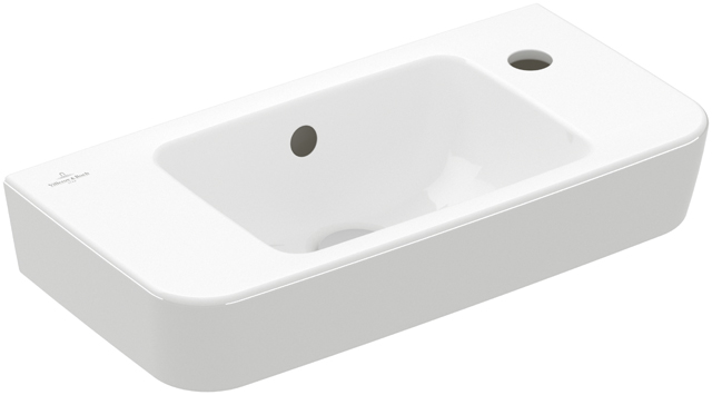 VILLEROY & BOCH VERITY DESIGN 2.0 umývadlo 50 cm, s otvorom pre batériu vpravo, s prepadom, CeramicPlus, alpská biela 7311R5R1 Obrázek - Hlavní obrázek