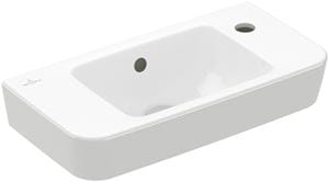 VILLEROY & BOCH VERITY DESIGN 2.0 umývadlo 50 cm, s otvorom pre batériu vpravo, s prepadom, CeramicPlus, alpská biela