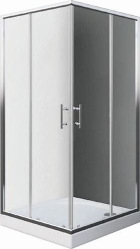 EASY ELS2 900 B sprchový kút 90x90 cm, rohový vstup, posuvné dvere, biela/transparent 543-9000000-04-02 Obrázek - Hlavní obrázek