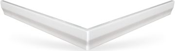 EASY panel k vaničkám 90 cm, štvorec, biela