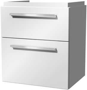 VILLEROY & BOCH VERITY DESIGN 2.0 skrinka pod umývadlo 53,5x42x60 cm, 2 zásuvky, Glossy White