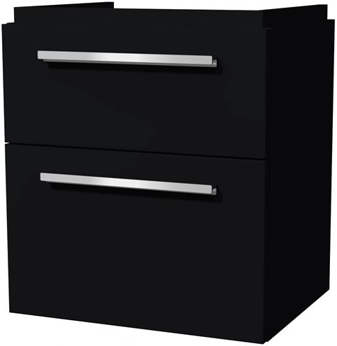 VILLEROY & BOCH VERITY DESIGN 2.0 skrinka pod umývadlo 53,5x42x60 cm, 2 zásuvky, Black Matt B07700VC Obrázek - Hlavní obrázek