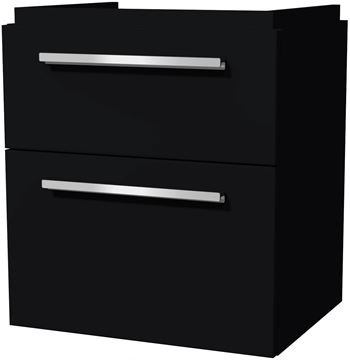 VILLEROY & BOCH VERITY DESIGN 2.0 skrinka pod umývadlo 53,5x42x60 cm, 2 zásuvky, Black Matt