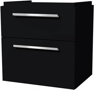 VILLEROY & BOCH VERITY DESIGN 2.0 skrinka pod umývadlo 58,5x45x60 cm, 2 zásuvky, Black Matt