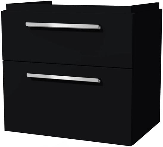 VILLEROY & BOCH VERITY DESIGN 2.0 skrinka pod umývadlo 63,5x45x60 cm, 2 zásuvky, Black Matt B07500VC Obrázek - Hlavní obrázek