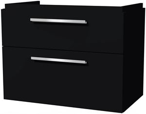 VILLEROY & BOCH VERITY DESIGN 2.0 skrinka pod umývadlo 78,5x45x60 cm, 2 zásuvky, Black Matt