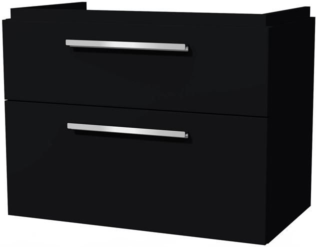 VILLEROY & BOCH VERITY DESIGN 2.0 skrinka pod umývadlo 78,5x45x60 cm, 2 zásuvky, Black Matt B07400VC Obrázek - Hlavní obrázek