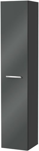 VILLEROY & BOCH VERITY DESIGN 2.0 vysoká skrinka 35x34, 2x174,3 cm, 1 dvierka, pánty vľavo, Glossy Grey B07900FP Obrázek - Hlavní obrázek