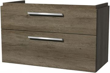 VILLEROY & BOCH VERITY DESIGN 2.0 skrinka pod umývadlo 98,5x45x60 cm, 2 zásuvky, Oak Nebraska