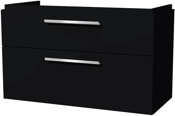 VILLEROY & BOCH VERITY DESIGN 2.0 skrinka pod umývadlo 98,5x45x60 cm, 2 zásuvky, Black Matt B07300VC Obrázek - Hlavní obrázek