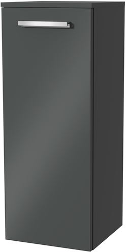 VILLEROY & BOCH VERITY DESIGN 2.0 nízka skrinka 35x34,3x88,8 cm, 1 dvierka, pánty vľavo, Glossy Grey B08000FP Obrázek - Hlavní obrázek