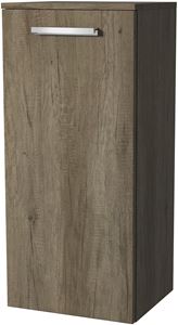 VILLEROY & BOCH VERITY DESIGN 2.0 nízka skrinka 40x34,3x88,8 cm, 1 dvierka, pánty vľavo, Oak Nebraska