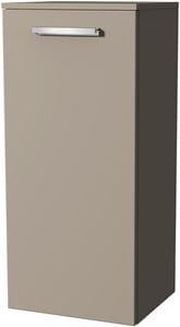 VILLEROY & BOCH VERITY DESIGN 2.0 nízka skrinka 40x34,3x88,8 cm, 1 dvierka, pánty vľavo, Sandgrey Matt